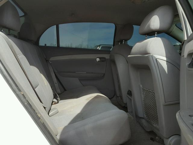 1G1ZG57B284244804 - 2008 CHEVROLET MALIBU LS თეთრი ფოტო 6