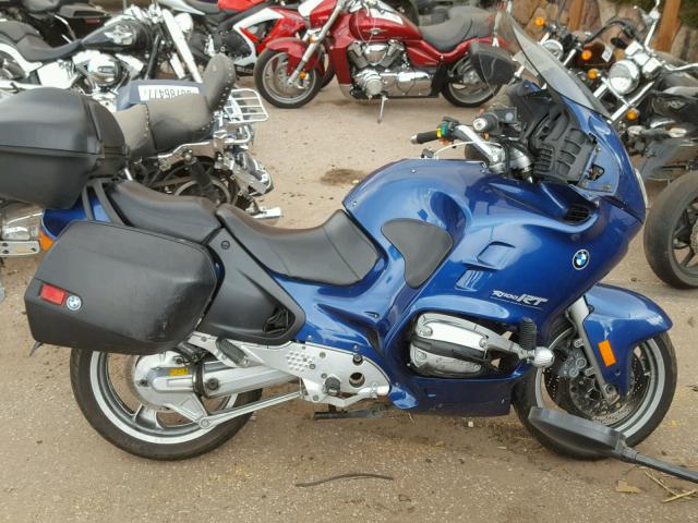 WB1041806T0440384 - 1996 BMW R1100 RT BLUE photo 9