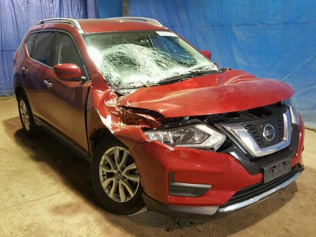 JN8AT2MV9HW273920 - 2017 NISSAN ROGUE S RED photo 1