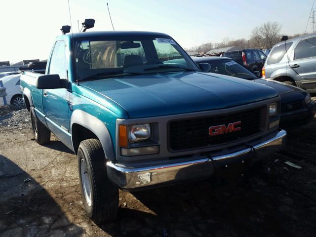 1GTGK24K0SE500858 - 1995 GMC SIERRA K25 GREEN photo 1