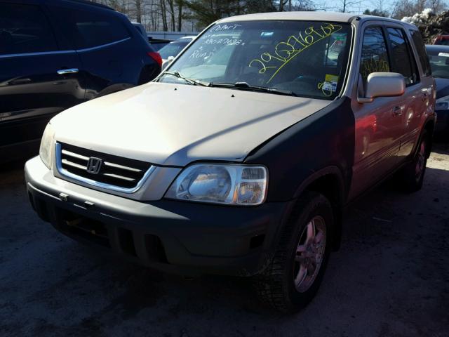 JHLRD18731S003874 - 2001 HONDA CR-V SE TAN photo 2