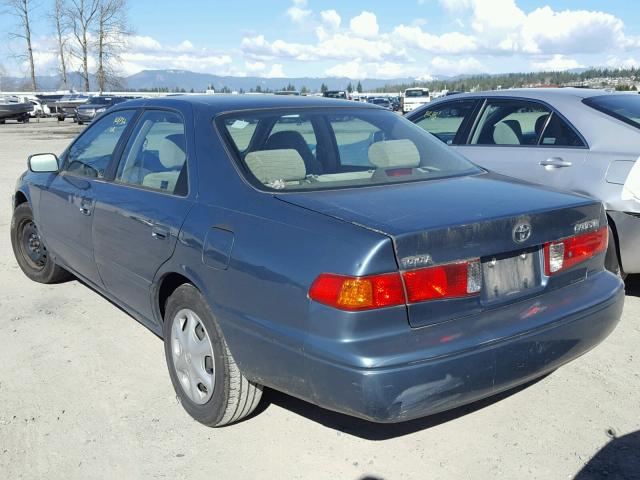 4T1BG22K71U847831 - 2001 TOYOTA CAMRY CE TEAL photo 3