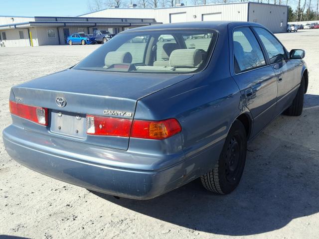 4T1BG22K71U847831 - 2001 TOYOTA CAMRY CE TEAL photo 4