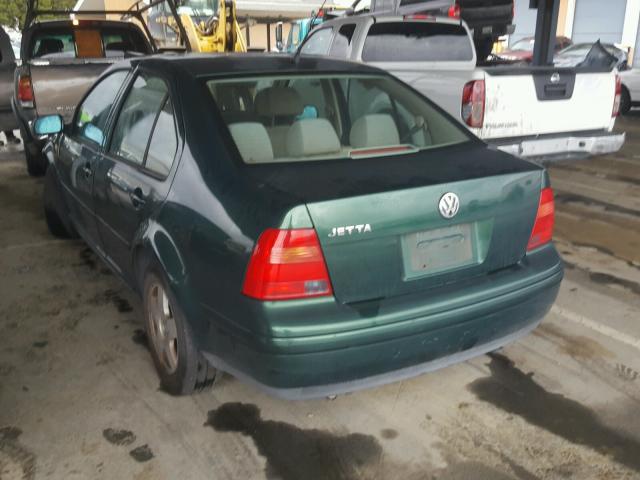 3VWSC29MXXM071938 - 1999 VOLKSWAGEN JETTA GLS GREEN photo 3