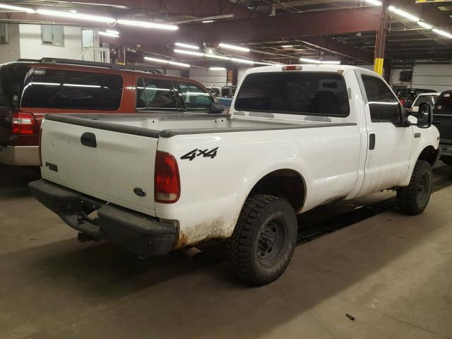 3FTNF21L2YMA64266 - 2000 FORD F250 SUPER WHITE photo 4