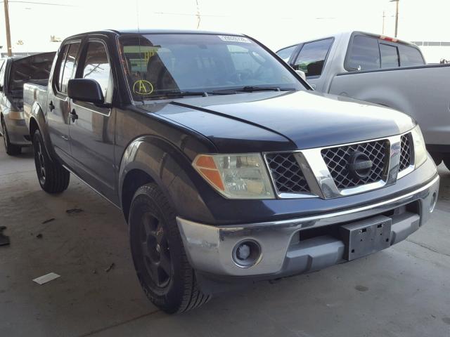 1N6AD07U36C451638 - 2006 NISSAN FRONTIER C BLACK photo 1