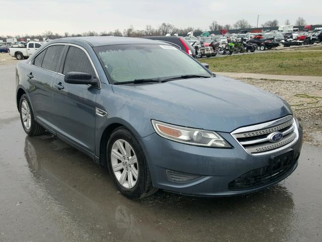 1FAHP2DW8AG165818 - 2010 FORD TAURUS SE BLUE photo 1