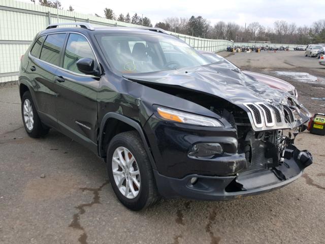 1C4PJMCB7FW726346 - 2015 JEEP CHEROKEE L BLACK photo 1