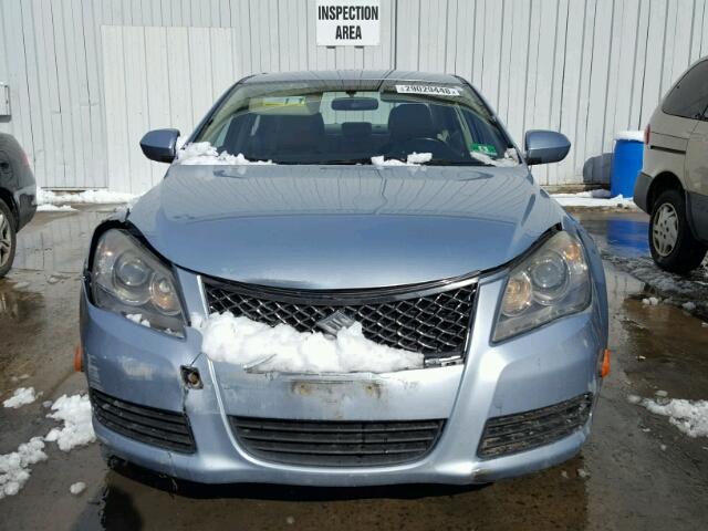 JS2RF9A38A6100824 - 2010 SUZUKI KIZASHI SE BLUE photo 9