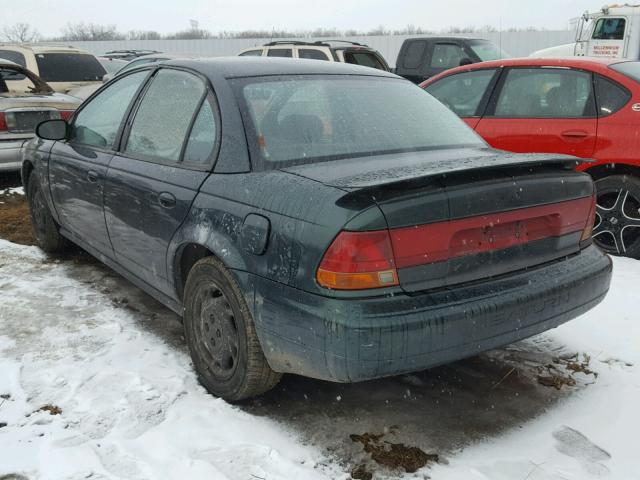 1G8ZK5274VZ268166 - 1997 SATURN SL2 GREEN photo 3