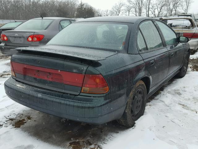 1G8ZK5274VZ268166 - 1997 SATURN SL2 GREEN photo 4