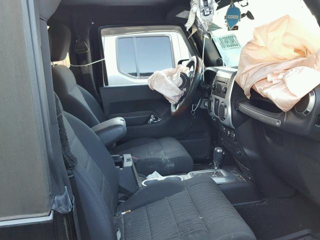 1C4AJWAG2CL178706 - 2012 JEEP WRANGLER S BLACK photo 5