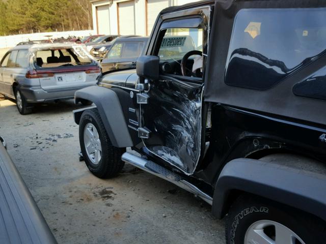 1C4AJWAG2CL178706 - 2012 JEEP WRANGLER S BLACK photo 9