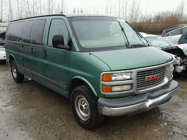 1GJHG39R6Y1177829 - 2000 GMC SAVANA G35 GREEN photo 1