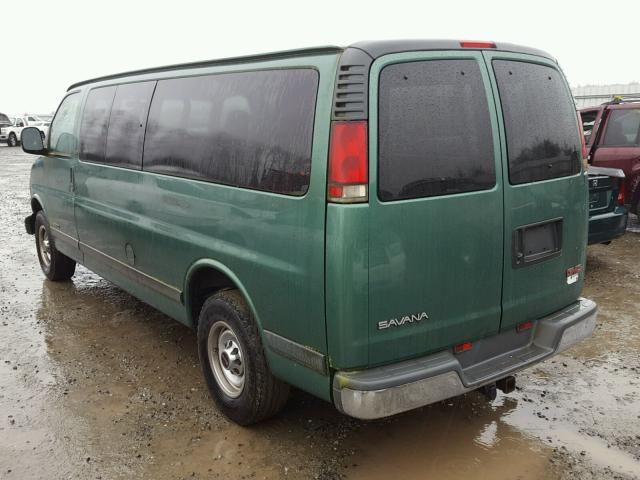 1GJHG39R6Y1177829 - 2000 GMC SAVANA G35 GREEN photo 3