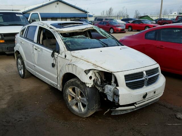 1B3CB3HA4AD635742 - 2010 DODGE CALIBER MA WHITE photo 1