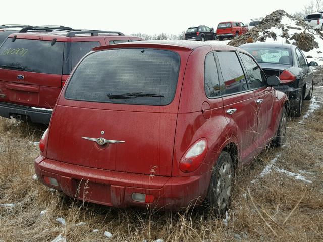 3A4FY48B16T247856 - 2006 CHRYSLER PT CRUISER RED photo 4