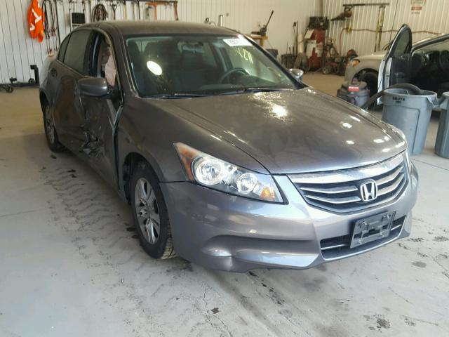 1HGCP2F45CA162639 - 2012 HONDA ACCORD LXP GRAY photo 1