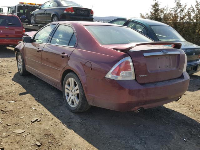 3FAHP08196R110894 - 2006 FORD FUSION SEL RED photo 3