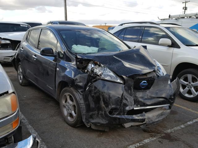 JN1AZ0CP3CT016458 - 2012 NISSAN LEAF SV BLACK photo 1