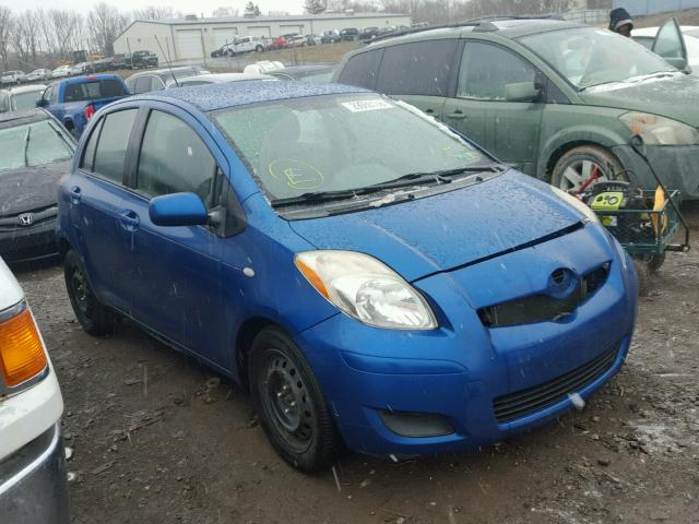 JTDKT903795261883 - 2009 TOYOTA YARIS BLUE photo 1