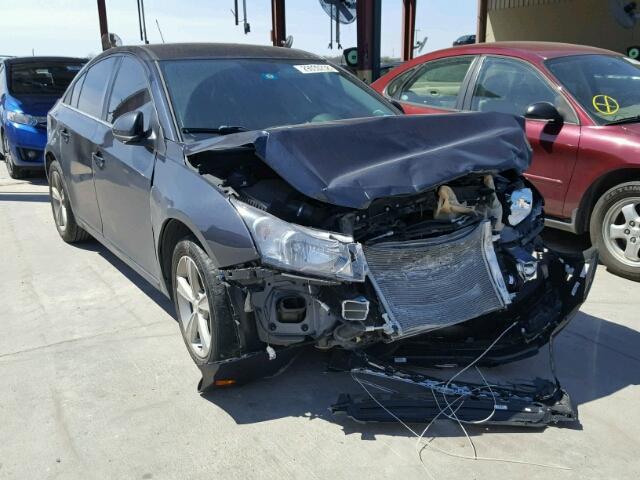 1G1PE5SB0F7207296 - 2015 CHEVROLET CRUZE LT BLACK photo 1