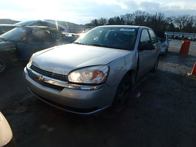 1G1ZT52825F236175 - 2005 CHEVROLET MALIBU LS 银色 照片 2