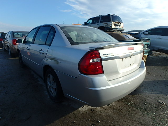 1G1ZT52825F236175 - 2005 CHEVROLET MALIBU LS 银色 照片 3