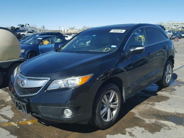 5J8TB3H55EL013018 - 2014 ACURA RDX TECHNO BLACK photo 2