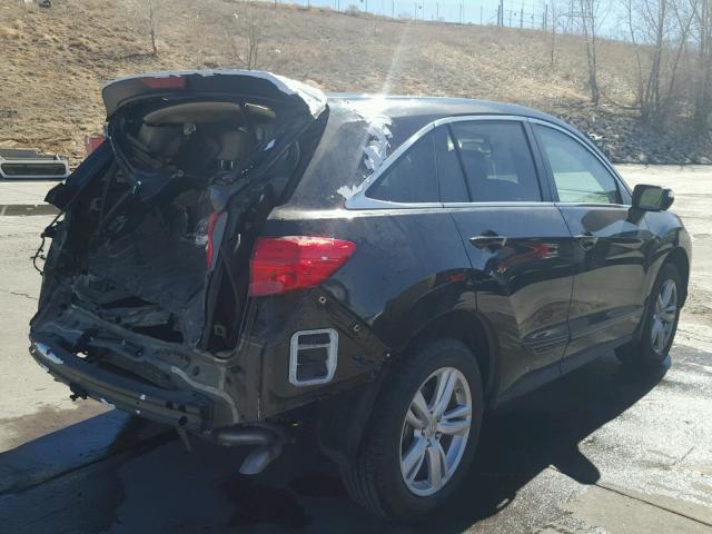 5J8TB3H55EL013018 - 2014 ACURA RDX TECHNO BLACK photo 4