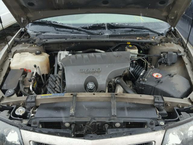 1G2HX54K534143129 - 2003 PONTIAC BONNEVILLE GRAY photo 7