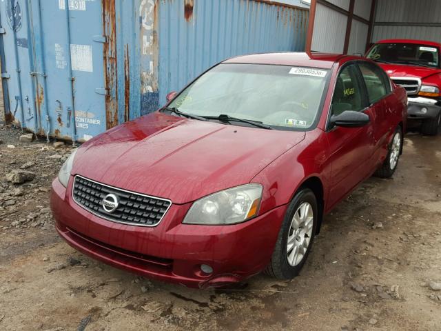 1N4AL11D06N318852 - 2006 NISSAN ALTIMA S RED photo 2