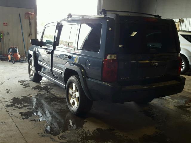 1J8HG48N46C363942 - 2006 JEEP COMMANDER ლურჯი ფოტო 3