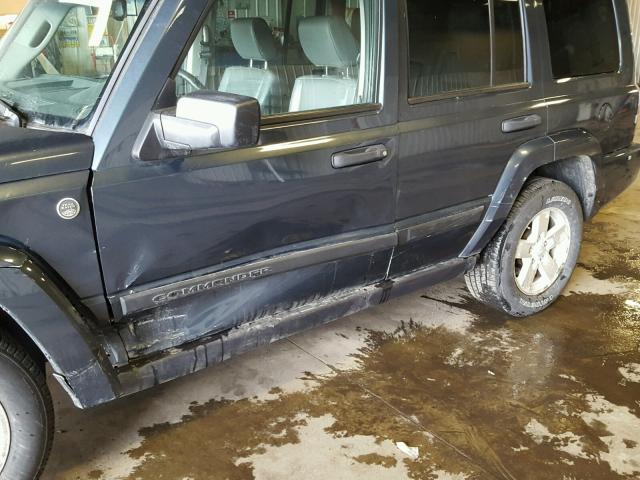 1J8HG48N46C363942 - 2006 JEEP COMMANDER ლურჯი ფოტო 9