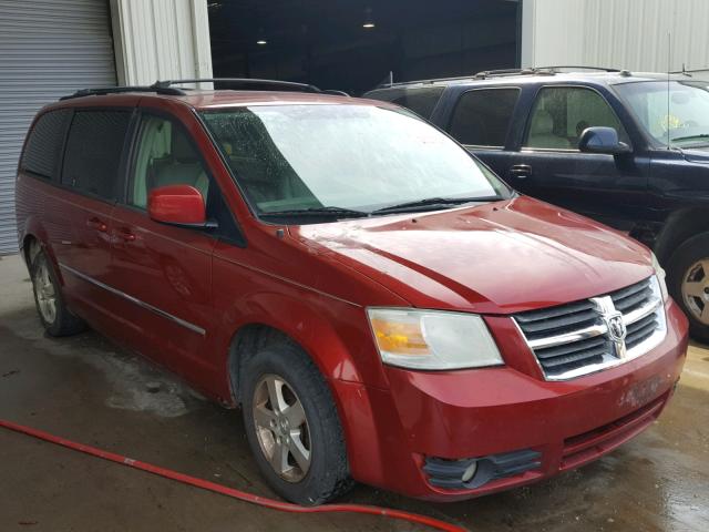 1D8HN54P78B138743 - 2008 DODGE GRAND CARA RED photo 1