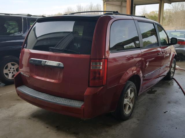 1D8HN54P78B138743 - 2008 DODGE GRAND CARA RED photo 4