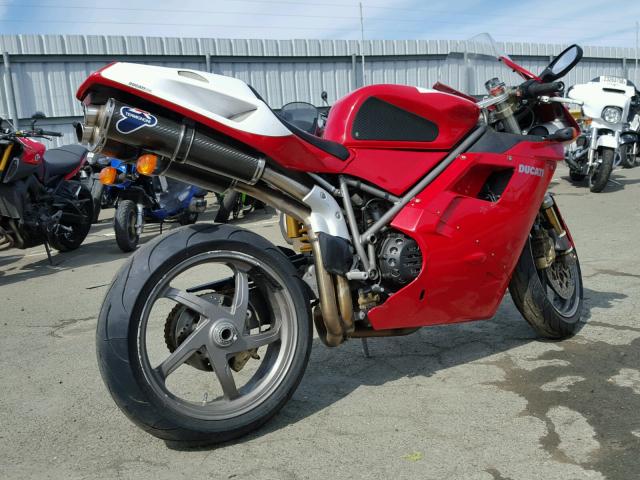 ZDM1SB5T5YB008211 - 2000 DUCATI 996 S RED photo 4