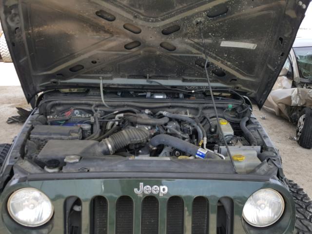 1J4AA2D14AL211583 - 2010 JEEP WRANGLER S BLACK photo 7