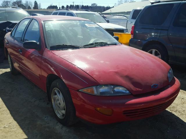 1G1JC5247X7303098 - 1999 CHEVROLET CAVALIER RED photo 1