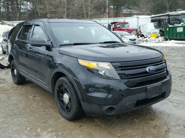 1FM5K8AR2EGA18246 - 2014 FORD EXPLORER P BLACK photo 1