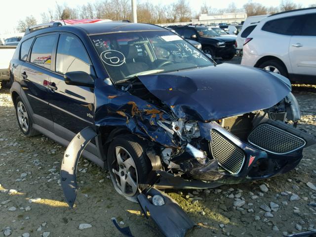 5Y2SL65886Z438643 - 2006 PONTIAC VIBE BLUE photo 1