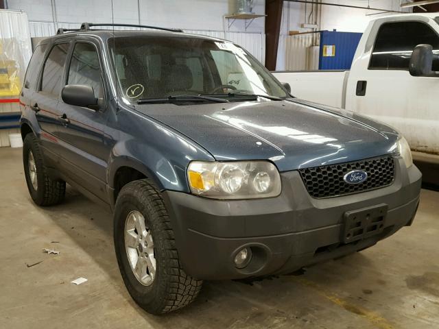 1FMYU93196KA76731 - 2006 FORD ESCAPE XLT BLUE photo 1