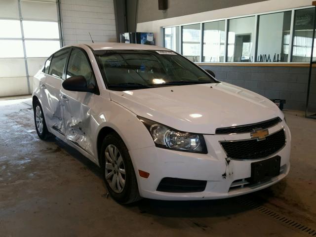 1G1PC5SH7B7285417 - 2011 CHEVROLET CRUZE LS WHITE photo 1