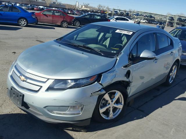 1G1RD6E45DU131605 - 2013 CHEVROLET VOLT SILVER photo 2