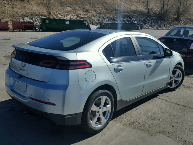 1G1RD6E45DU131605 - 2013 CHEVROLET VOLT SILVER photo 4