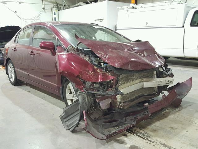 19XFA1F66BE001611 - 2011 HONDA CIVIC LX-S Շագանակագույն լուսանկար 1