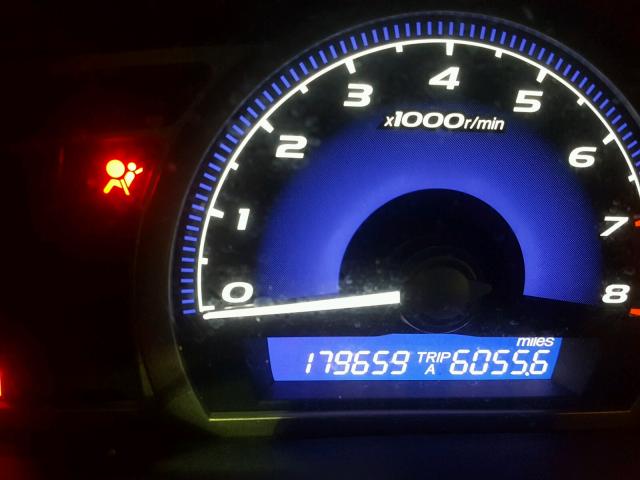 19XFA1F66BE001611 - 2011 HONDA CIVIC LX-S Շագանակագույն լուսանկար 8