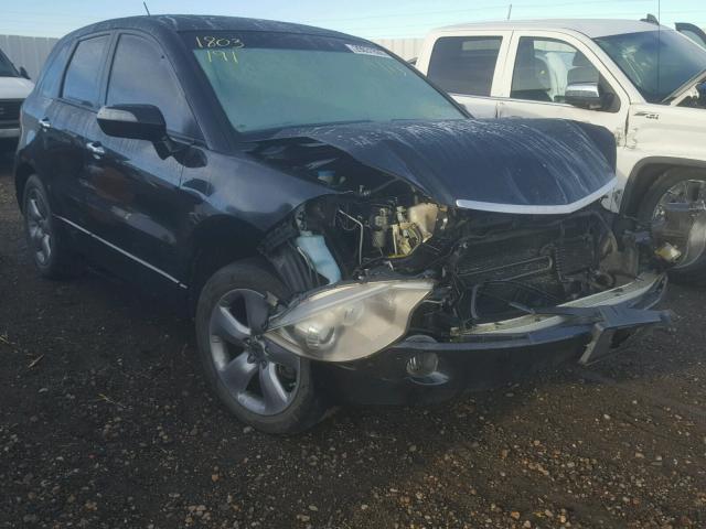 5J8TB18287A000465 - 2007 ACURA RDX BLACK photo 1