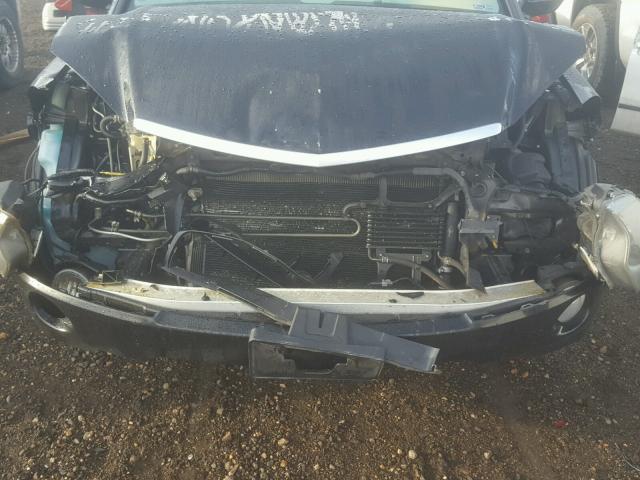 5J8TB18287A000465 - 2007 ACURA RDX BLACK photo 7