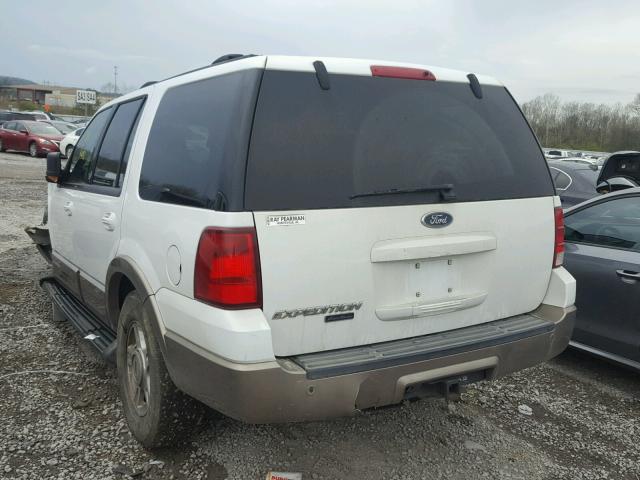 1FMPU17L13LB43501 - 2003 FORD EXPEDITION WHITE photo 3